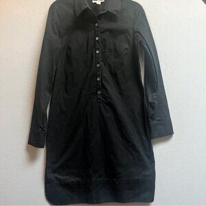 Caban classic cotton collar shirt dress Sz M